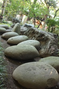 ◆神社で石を見る夢