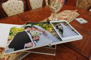 Textile Vintage Wedding Photo Book Album