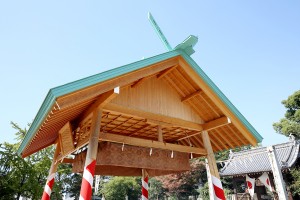 Japanese sumo wrestling house