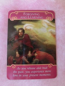 ワンポイントカード： Forgiving and learning（＝ゆるしと学び）