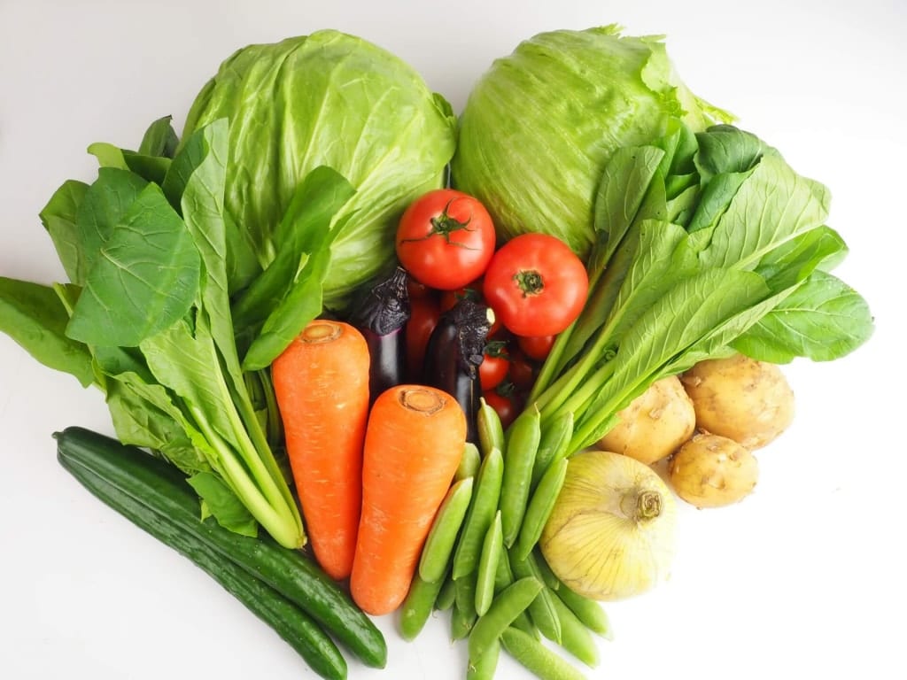 きゅうりのカロリーを他の野菜と比較